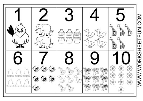 printable number charts   activity shelter  printable number
