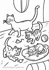 Malvorlage Katze Malvorlagen Ausmalbild Katzenkinder Katzen Ausmalbilder Seite Gratis Auf Anbieten sketch template