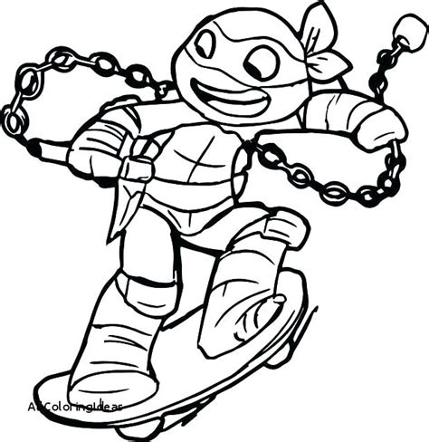 baby ninja turtle coloring pages  getcoloringscom  printable