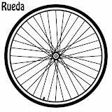 Rueda Ruedas Bicicleta Transports Ruecas Pictogrammes sketch template