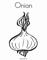 Onion Coloring Pages Drawing Twistynoodle Print Kids Vegetable Food Printable Template Ll Draw Popular Noodle Twisty sketch template