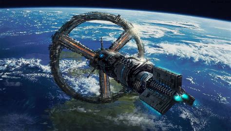 Kong Fanqi Space Ship Concept Art Science Fiction Artwork Spaceship Art