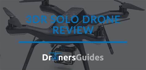 dr solo drone review  drone  gopro