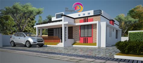 kerala home designs  construction  cost house plan  contemporary style home design