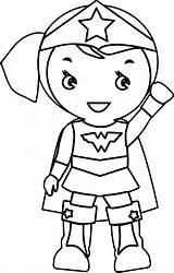 Wonder Woman Coloring Pages Cartoon Clipart Clipartmag sketch template