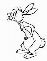 Pooh Winnie Rabbit Coloriage Conigli Lapins Disegno Colorare Eeyore Ursinho Tigger Zeichnen Kidswoodcrafts Sheets Roo Kanga Gifgratis Stampa sketch template