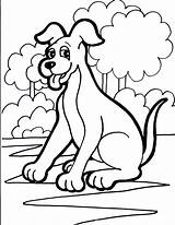 Coloring Dog Pages Color Dogs Printable Kids Funny Book Animal Laughing Cute Cartoon Animals Bestcoloringpagesforkids Choose Board Advertisement sketch template