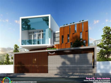 cute ultra modern house architecture kerala home design  floor