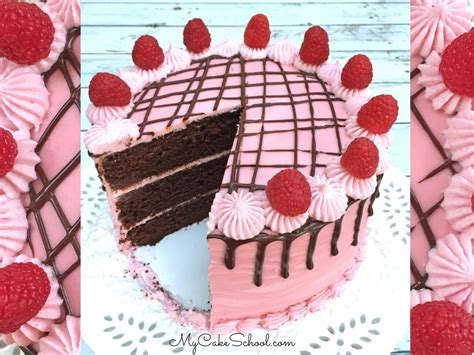 Devil S Food Cake With Raspberry Filling Scratch Recipe
