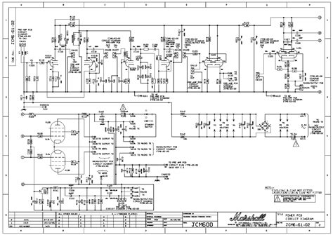 marshall amplifier manuals schematics  wiring diagrams diagram wiring power amp