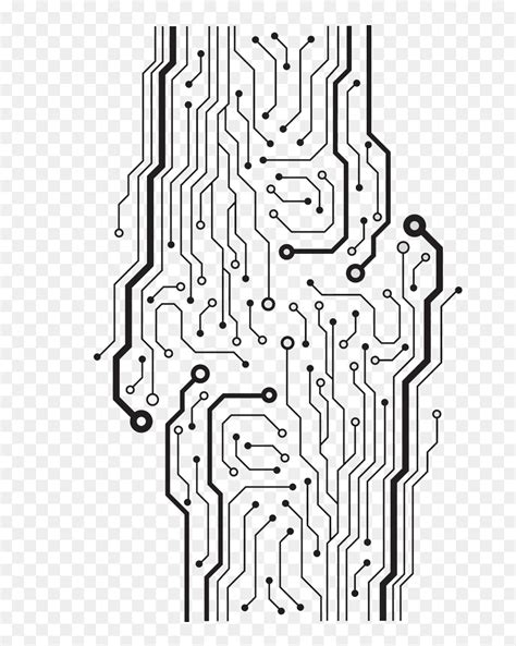 circuit board vector png circuit board lines png transparent png vhv