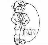 Father Bear Coloring Coloringcrew sketch template