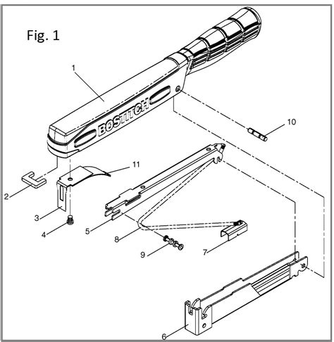 stapler parts