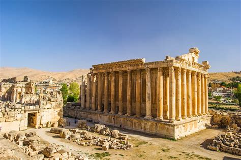 temple  bacchus baalbek lebanon attractions lonely planet