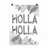 Holla Coloring College Briar Sweet Poster sketch template