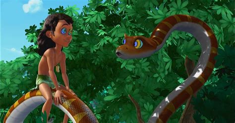 mowgli and kaa in the jungle book tv series 5 by swedishhero94 on deviantart