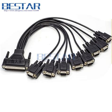 db db  pin male   db db pin   male adapter connector serial port cord cable