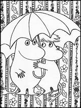 Coloring Moomin Pages Popular Moomins Book sketch template