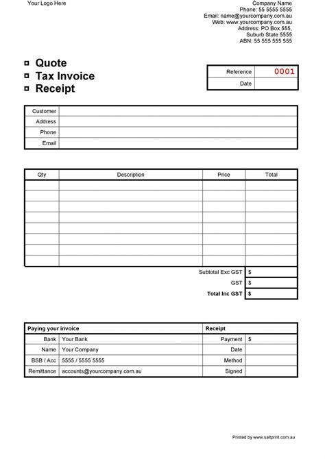 editable   receipt templates cash sales donation taxi payment