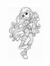 Coloring Pages Moxie Girls Printable Girlz sketch template
