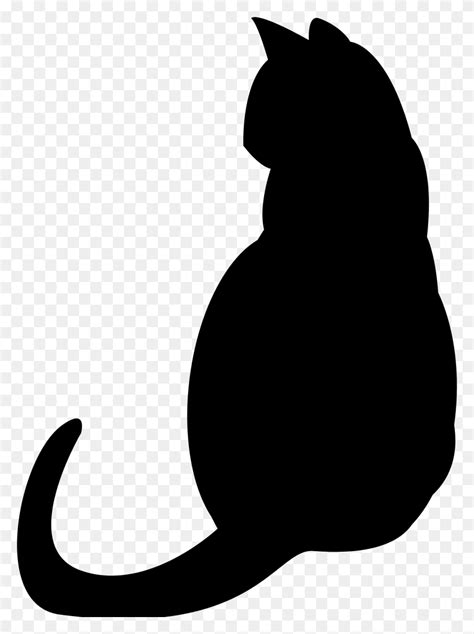 dog  cat silhouette clip art  hunting clipart outline cat