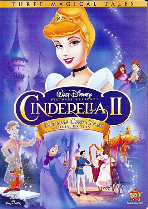 cinderella ii special edition dvd cover walt disney characters photo  fanpop