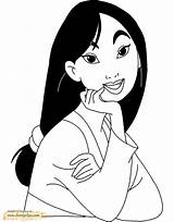Mulan Shang Disneyclips sketch template