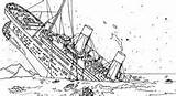 Titanic Rms Colouring Afundando Ausmalen Ausmalbilder Colorir Wreck Coloringpagesfortoddlers Sinking Tudodesenhos Kinder Doghousemusic sketch template