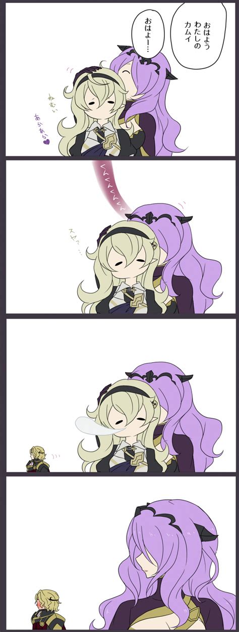 corrin corrin camilla and xander fire emblem and 1 more drawn by