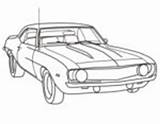 Camaro Coloring Pages Cars Sixty Car Book Printfree Old sketch template
