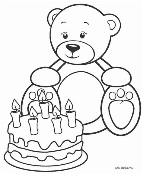 coolbkids printable teddy bear coloring pages  kids coolbkids