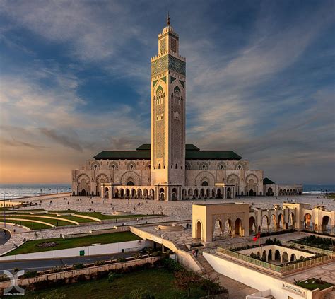 majestic hassan ii mosque  casablanca
