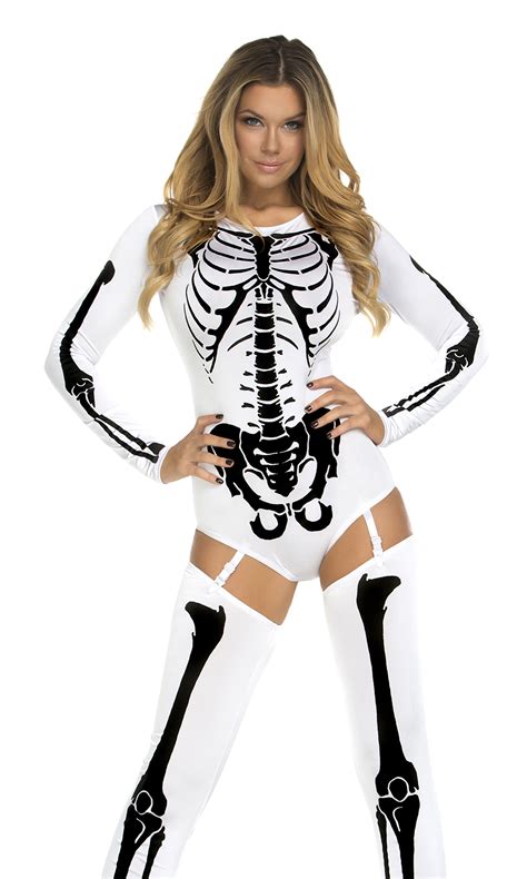 bone a fide sexy skeleton costume by forplay