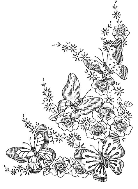 butterflies butterflies insects adult coloring pages page