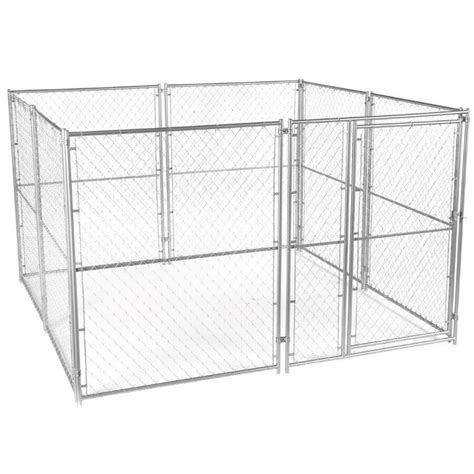 tail waggers choice chain link dog kennel home hardware