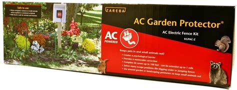 Zareba Kgpac Z Ac Garden Protector Ac Powered Electric Fence Kit