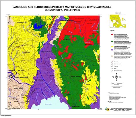 check geohazard maps  flooding  landslide prone areas