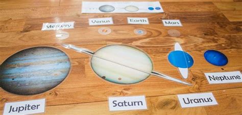 relative size   planets activity  printable planets activities space lesson plans