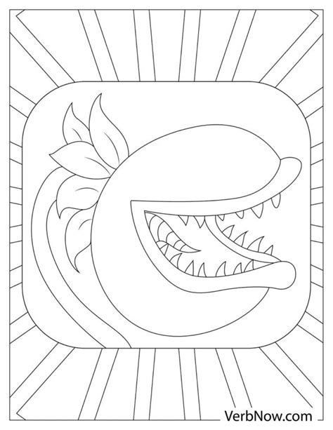 plants  zombies coloring pages book   printable