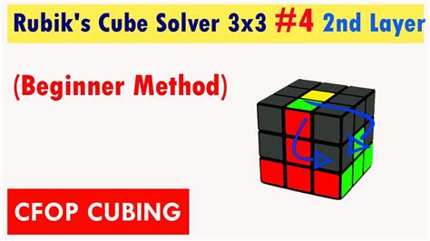 rubiks cube solver    layer beginner method cfop cubing youtube