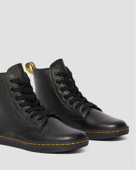 leyton womens leather casual boots dr martens