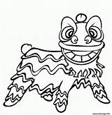Chinois Coloriage Dragon Nouvel Imprimer Barongsai Mewarnai Thecolor Cartoon Imlek Clipartmag sketch template