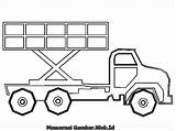 Mewarnai Truk Truck Diwarnai Mainan Warnai Derek sketch template
