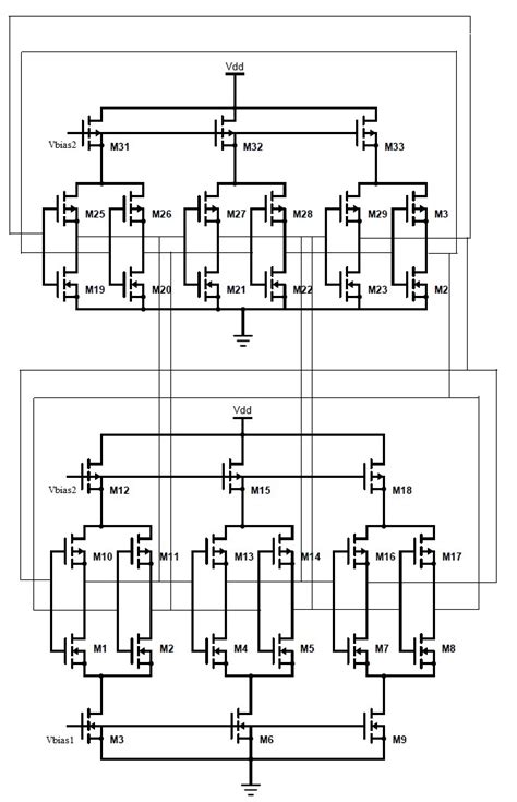circuit schematic  cadence design suite  scientific diagram