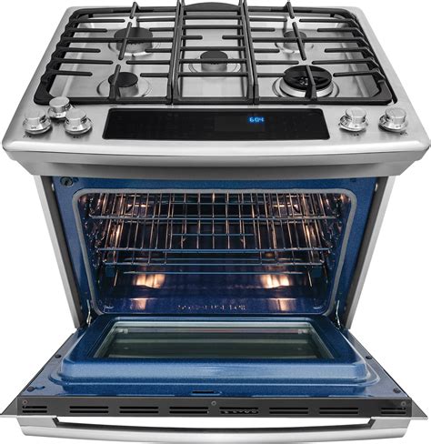 EW30DS80RS | Electrolux 30" Dual Fuel Slide-In Range