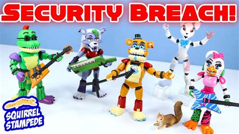 five nights at freddy s security breach funko action figures review