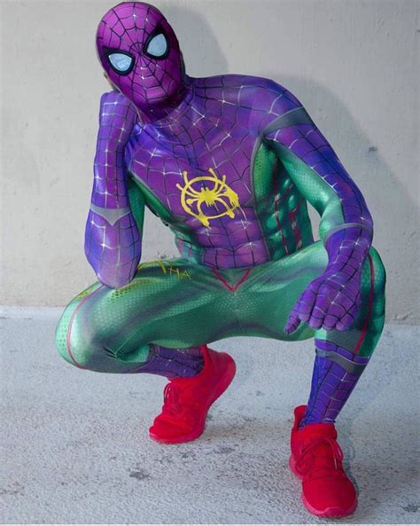 2020 clown miles morales spiderman costume 3d printed adult lycra