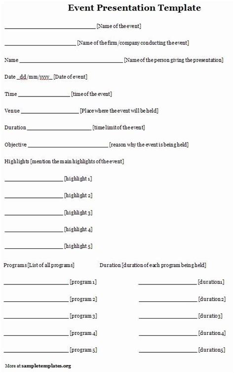 banquet program template fresh event program template program