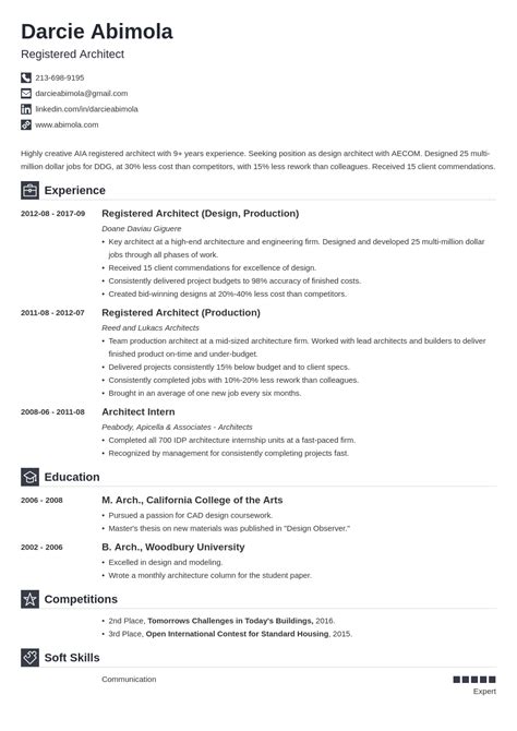 architecture resume  template iconic architecture resume architect resume