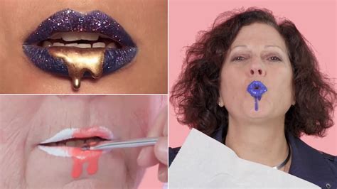 Watch Seniors Try Drippy Lips Glamour